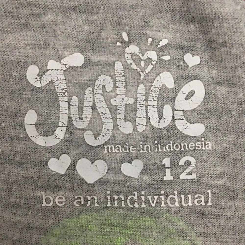 Justice long sleeve shirt size 12